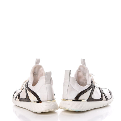 Louis Vuitton Technical Nylon Monogram Rubber Aftergame Sneakers 38.5 6 of 19