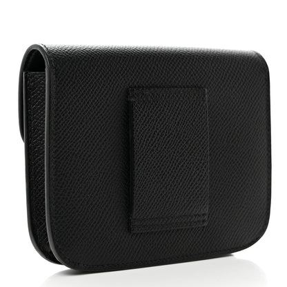 Hermes Epsom Constance Slim Wallet Black 4 of 10