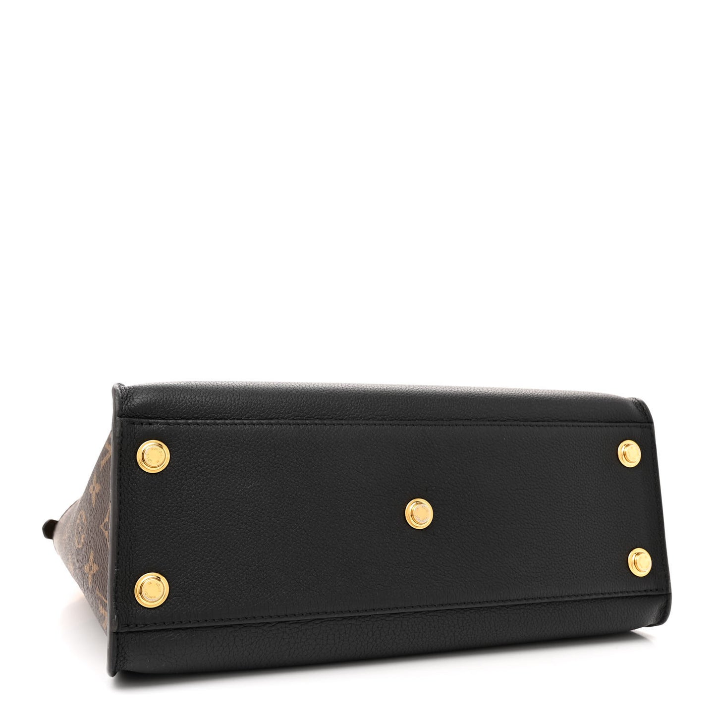 Calfskin Monogram On My Side Black