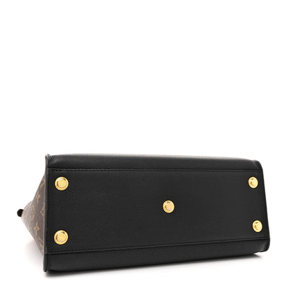 Louis Vuitton Calfskin Monogram On My Side Black 4 of 12