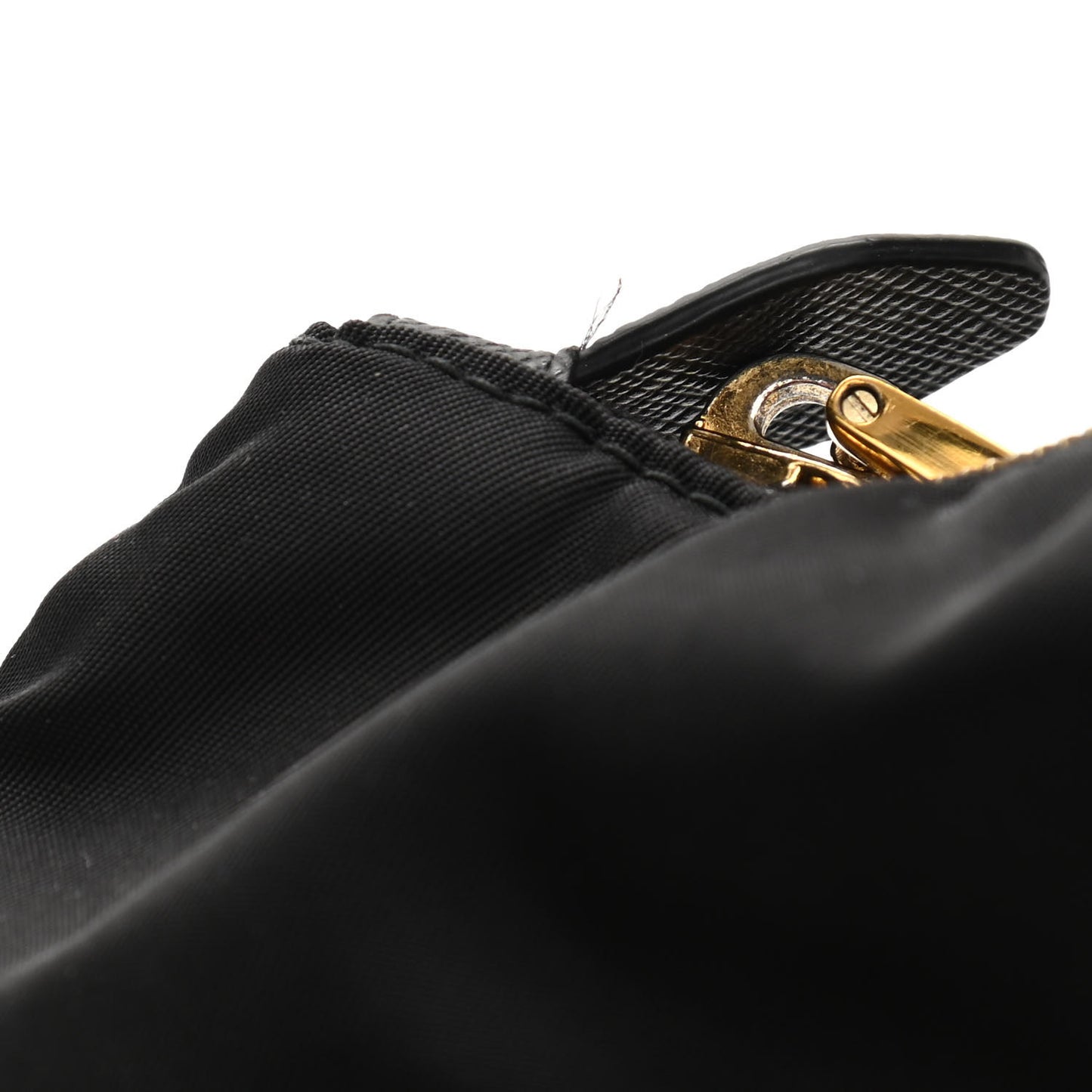 Tessuto Nylon Saffiano Tote Black