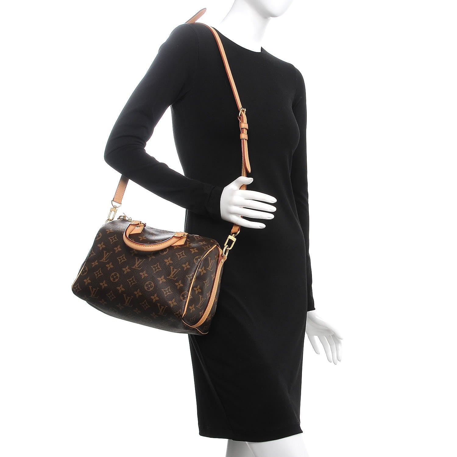 Louis Vuitton Monogram Speedy Bandouliere 25 2 of 12
