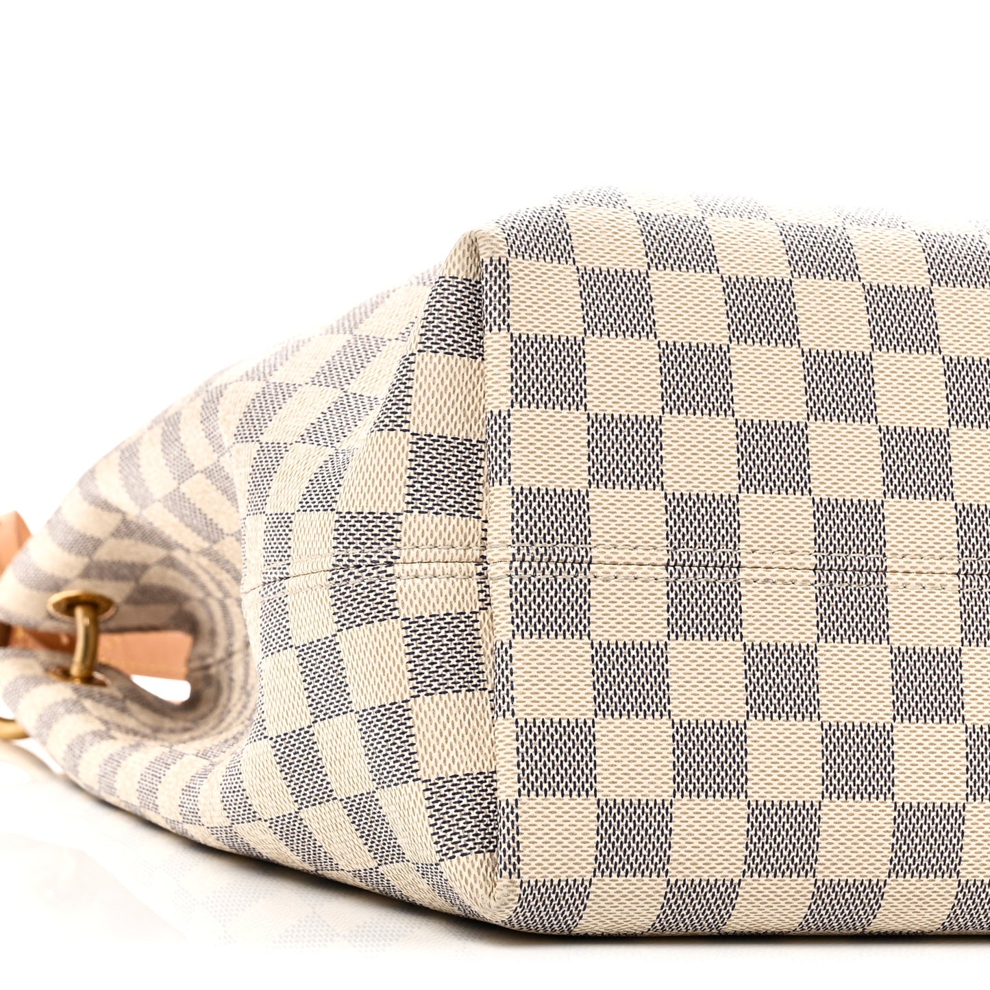 Damier Azur Graceful MM Rose Ballerine