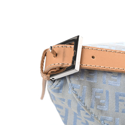 Fendi Zucchino Baguette Blue 12 of 13