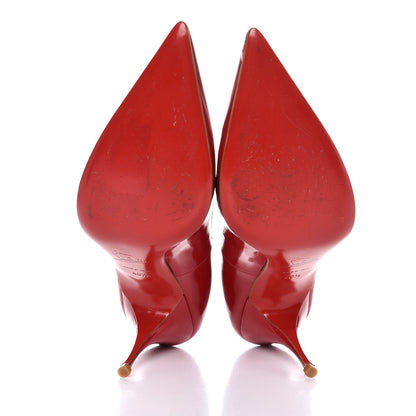 Christian Louboutin Patent New Piaf 85 Pumps 40.5 Cherry 7 of 13