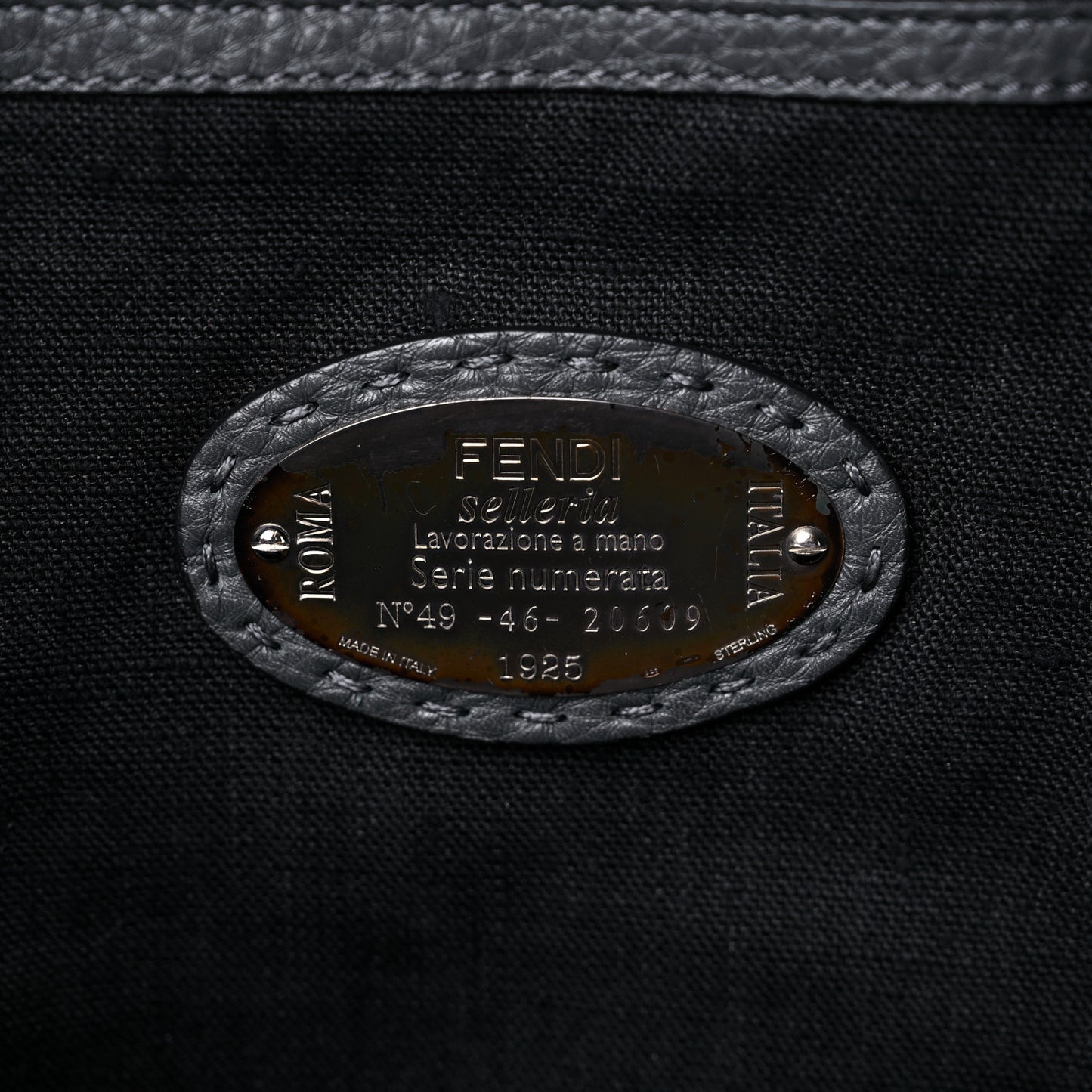 Calfskin Romano Selleria Faces No Words Emoticon Backpack Aslfalto