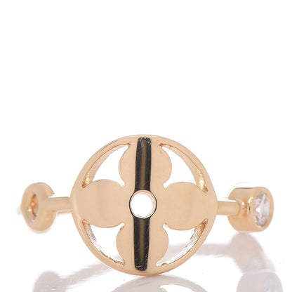 Louis Vuitton 18K Gold Diamond Monogram Idylle Blossom Ring Set 48 4.5 3 of 10