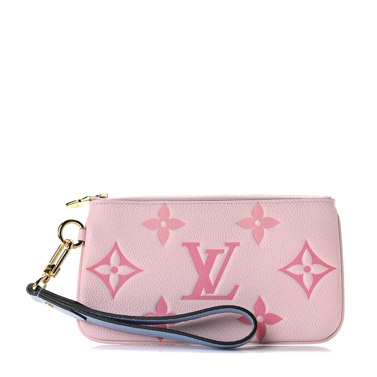 Louis Vuitton Empreinte Monogram Giant By The Pool Trio Pouch Rosebud Summer Blue Cream Saffron 2 of 10