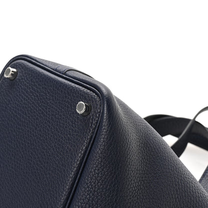Hermes Taurillon Clemence Picotin Lock 18 PM Bleu Nuit 10 of 13