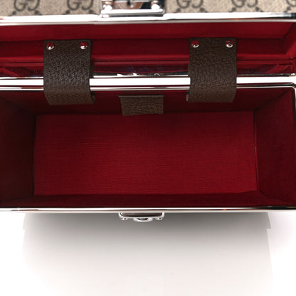 Gucci GG Supreme Monogram Globe-Trotter Beauty Case Brown 5 of 7