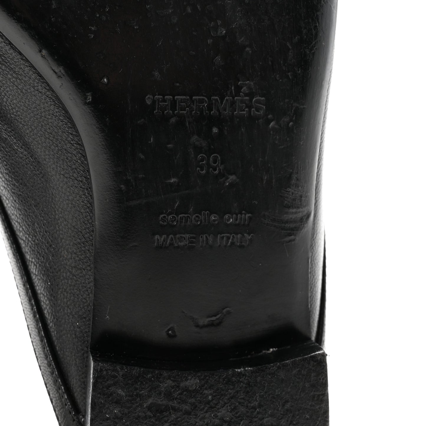 Goatskin Groupie Mules 39 Black