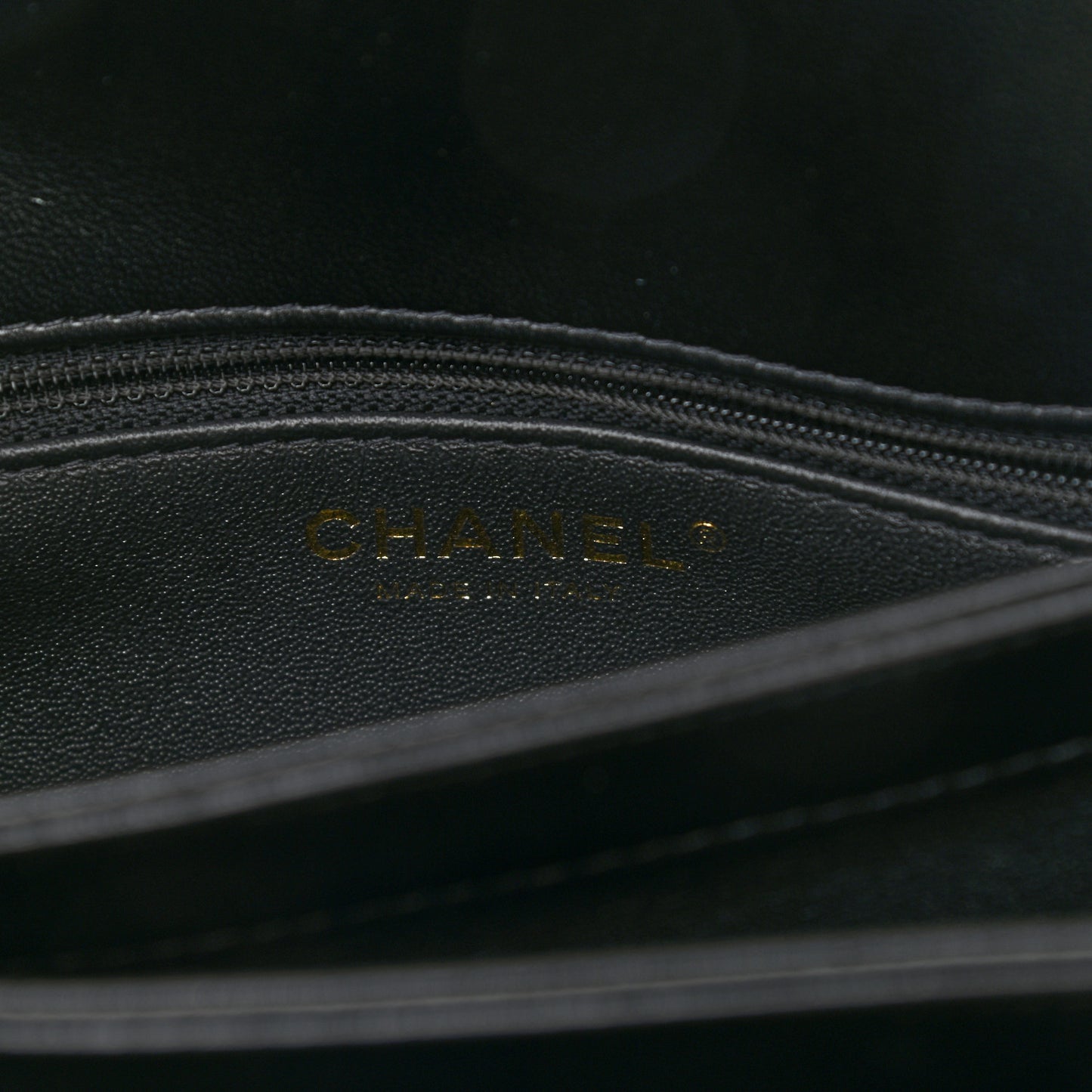 Lambskin Quilted Small Trendy CC Dual Handle Flap Bag Black