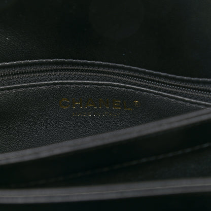 Chanel Lambskin Quilted Small Trendy CC Dual Handle Flap Bag Black 6 of 10