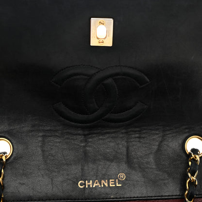 Chanel Lambskin Quilted Medium Single Flap Black 14 of 19