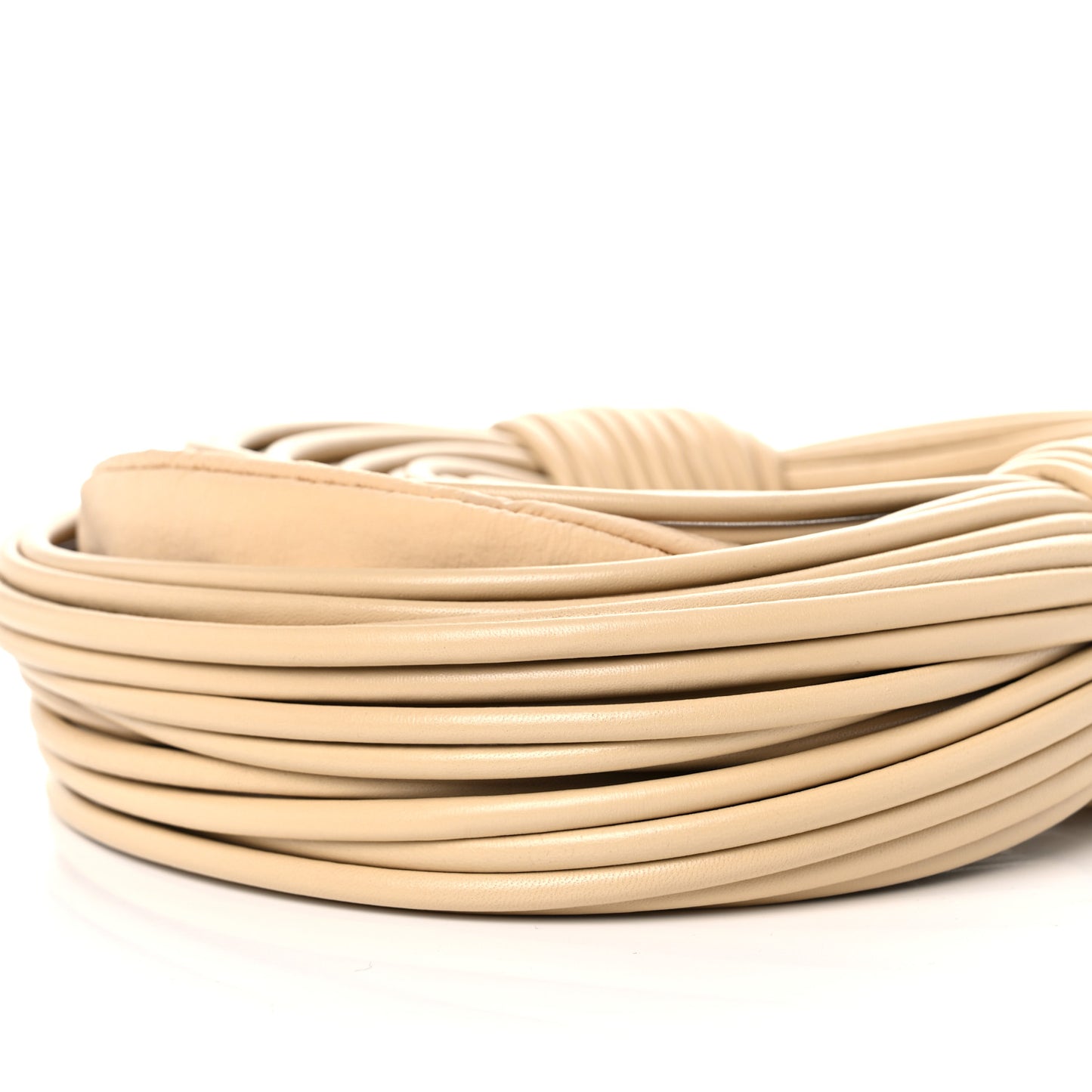 Nappa Mini Tubular Double Knot Porridge