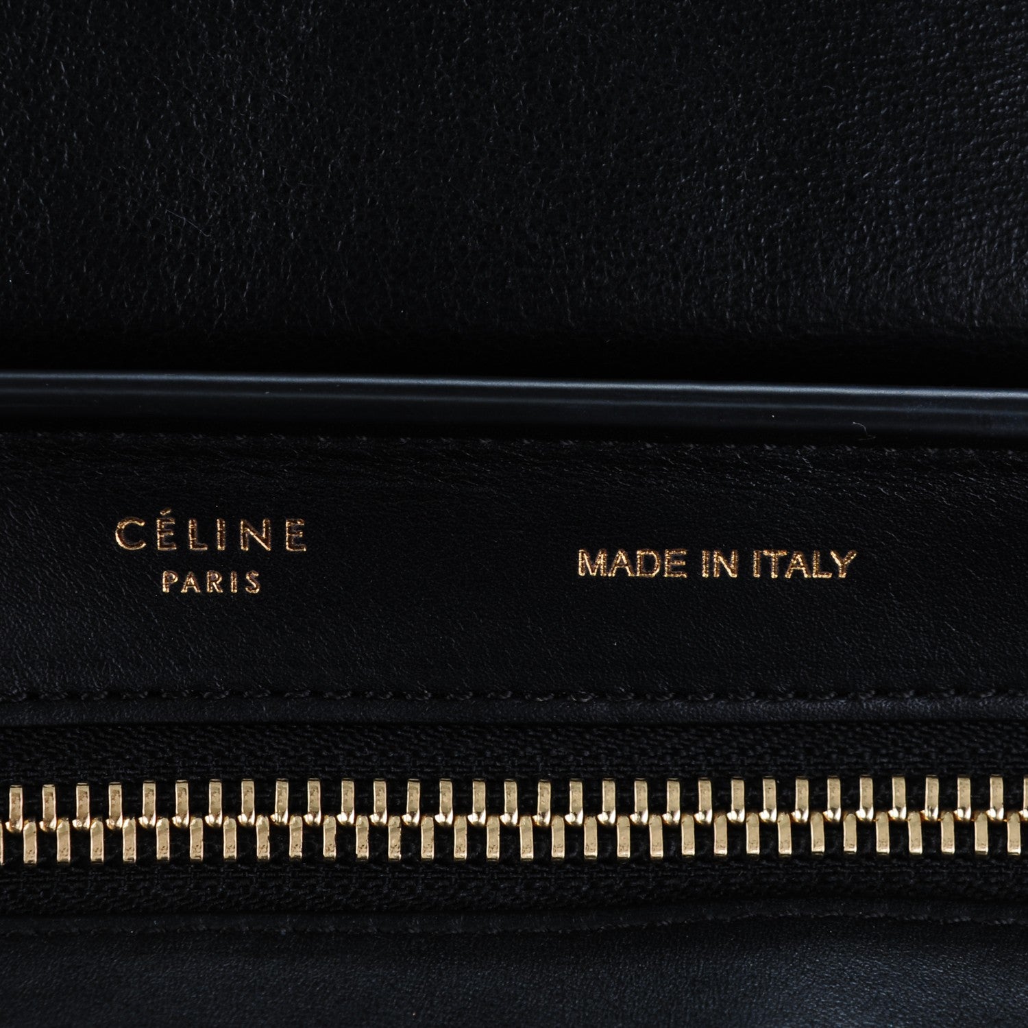 Celine Elephant Calfskin Small Tri-Color Trapeze Indigo 5 of 7