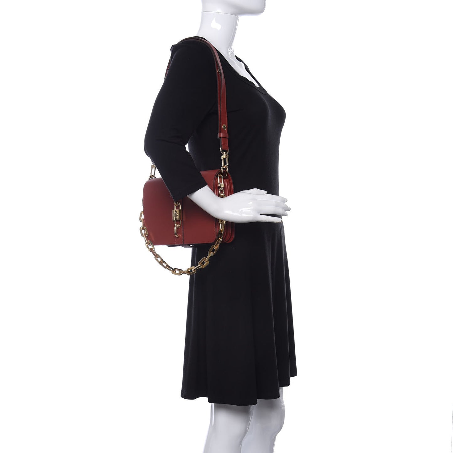 Calfskin Rendez-Vous Terracotta