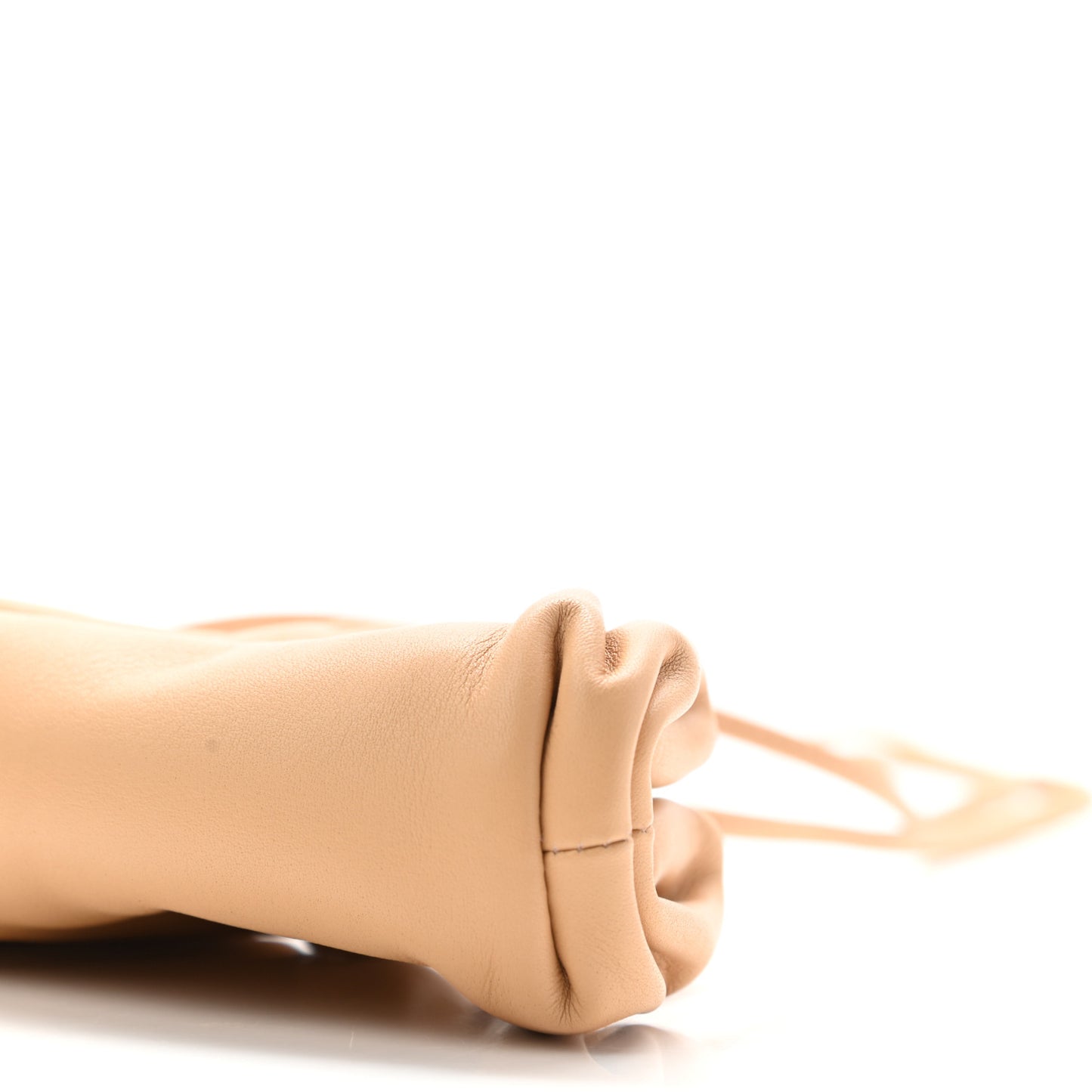 Butter Calfskin Coin Purse Almond