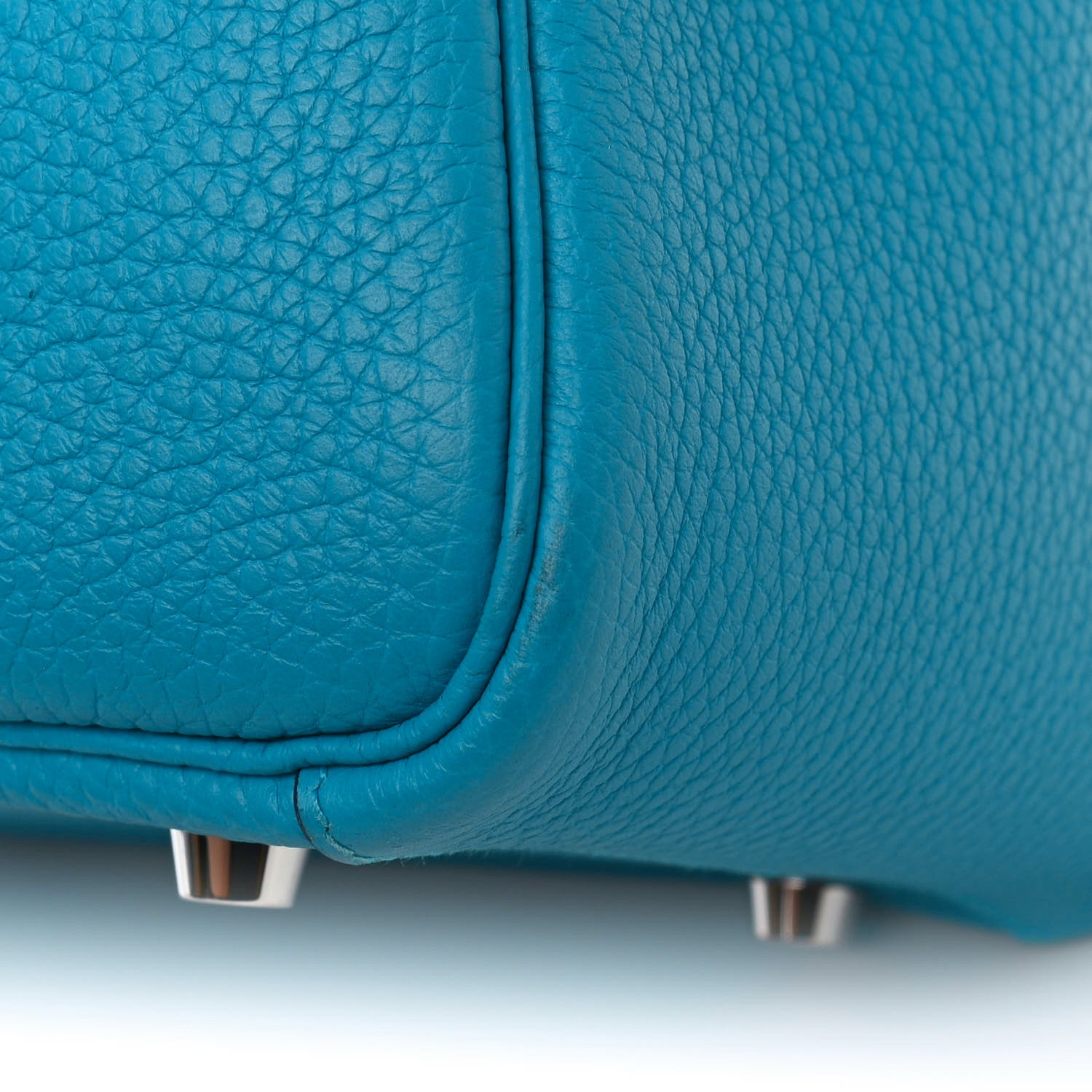 Hermes Taurillon Clemence Lindy 26 Bleu Frida 9 of 11