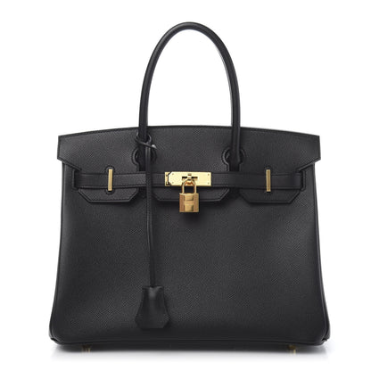 Hermes Epsom Birkin 30 Black 1 of 12