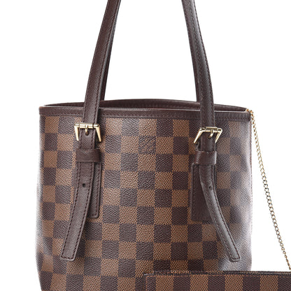 Louis Vuitton Damier Ebene Marais Bucket 23 6 of 10