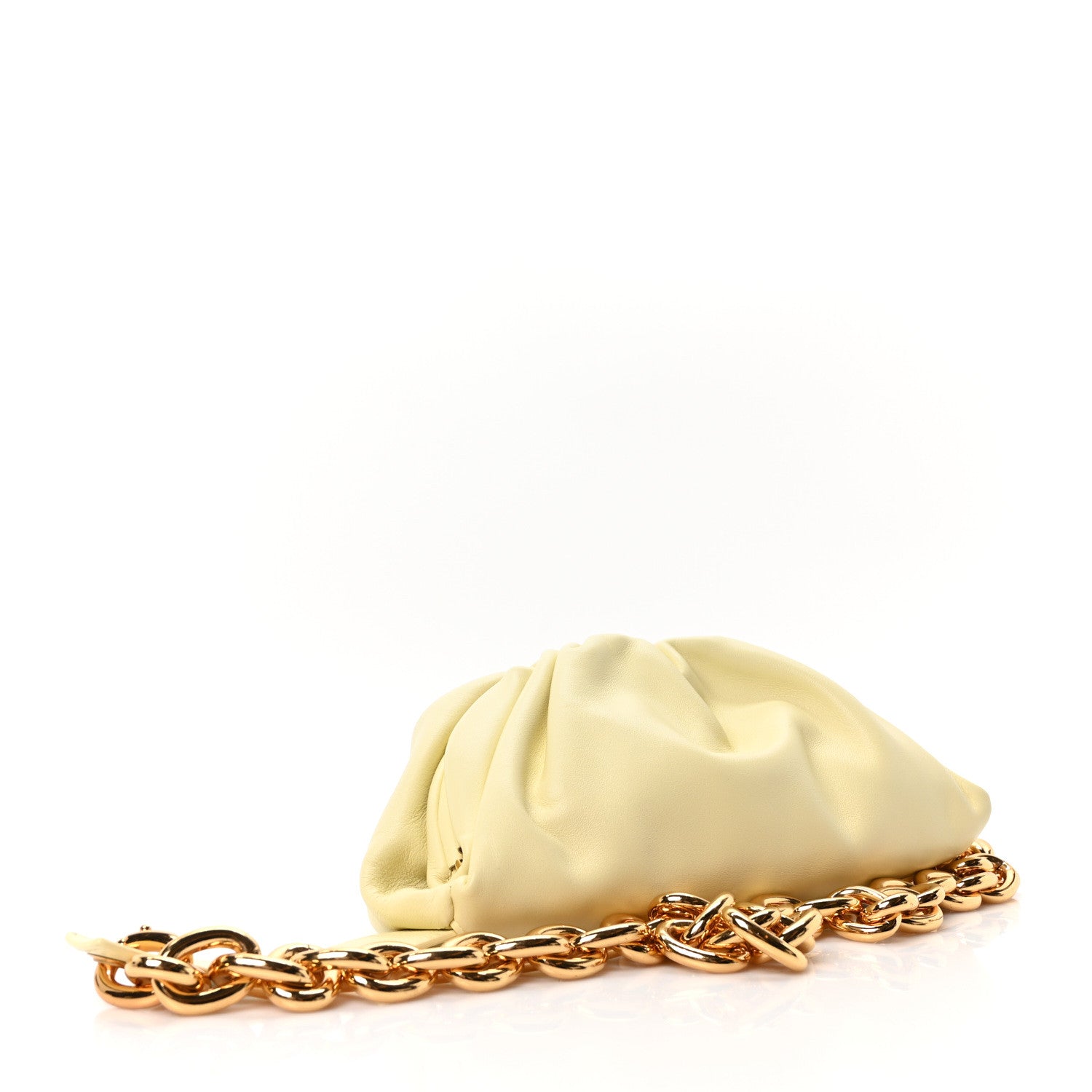 Bottega Veneta Nappa The Belt Chain Pouch Ice Cream 3 of 9