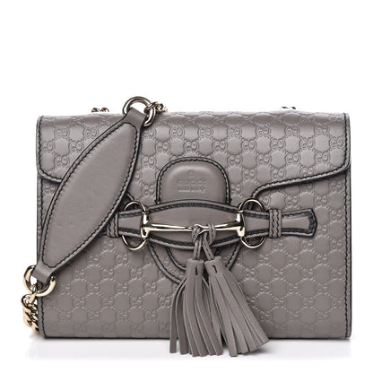 Gucci Soft Microguccissima Mini Emily Chain Shoulder Bag Loess 1 of 9
