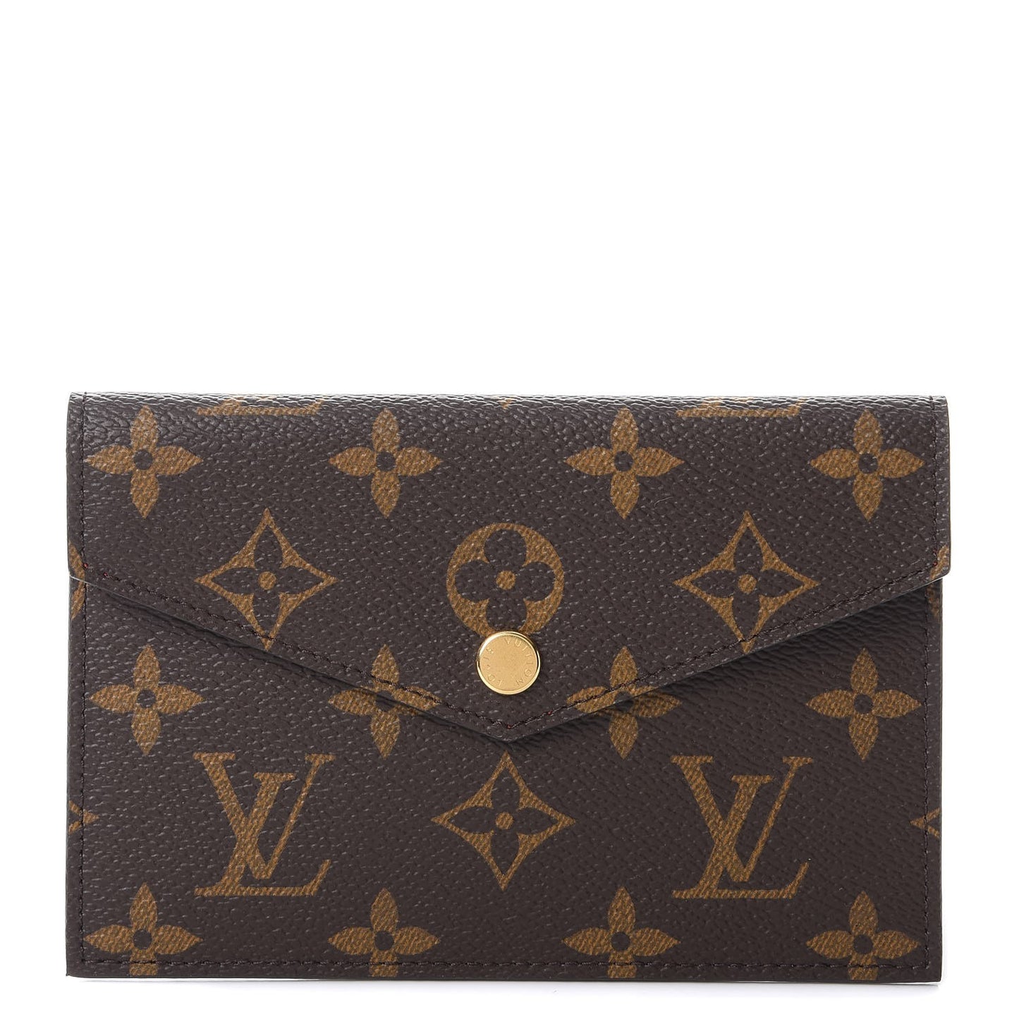 Monogram Daily Organizer Envelope Insert Red
