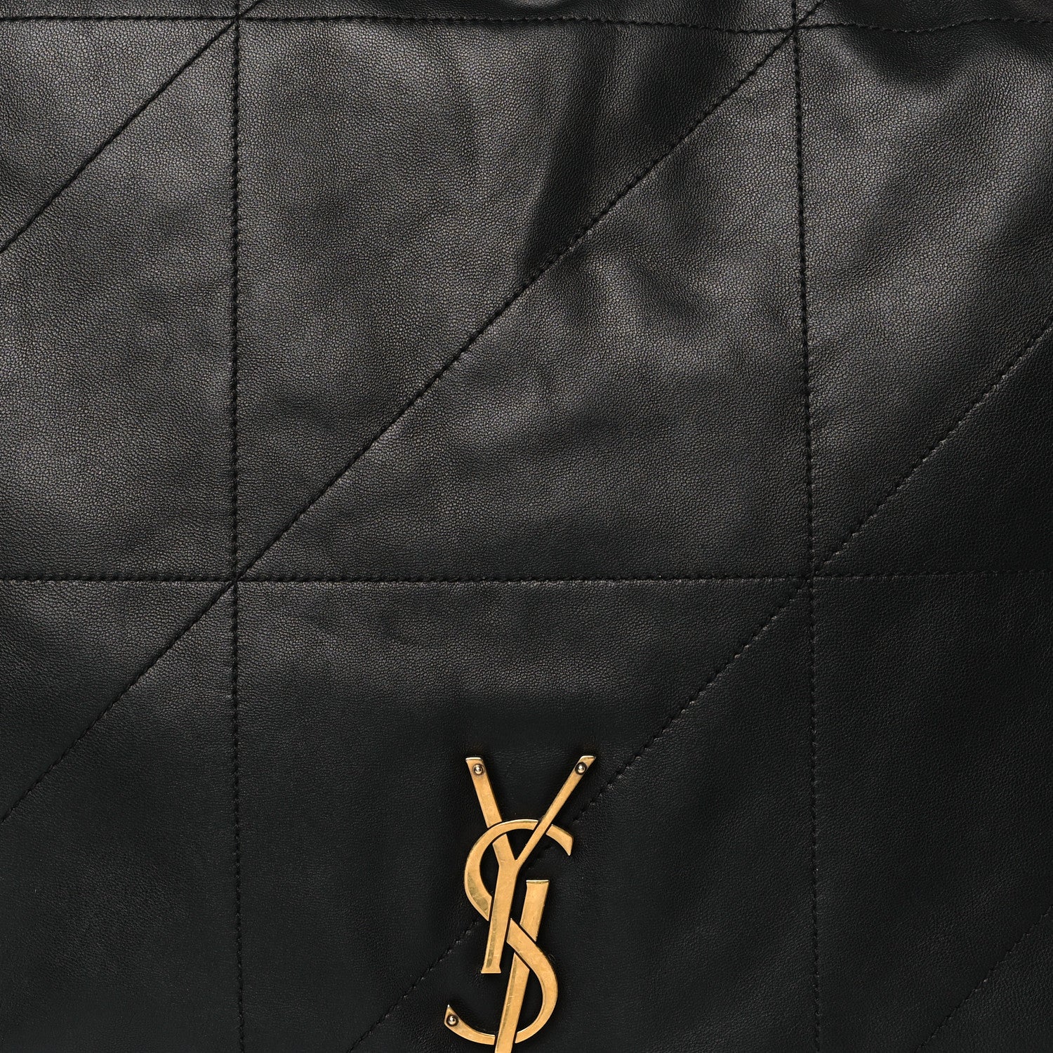 Saint Laurent SAINT LAURENT Lambskin Matelasse Monogram Large Jamie 4.3 Black 8 of 12