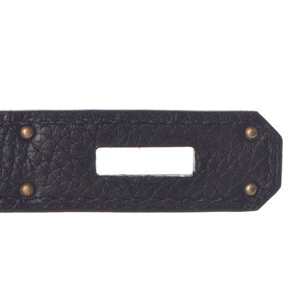 Hermes Togo Kelly Retourne 28 Bleu Nuit 20 of 37