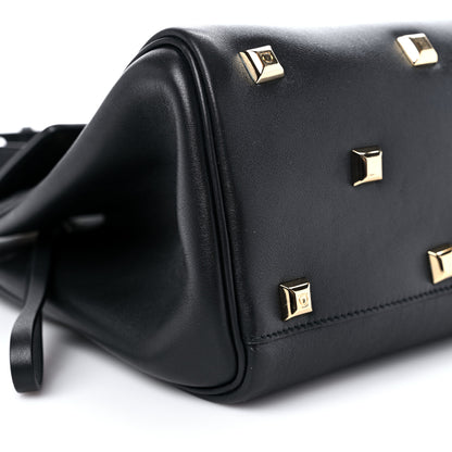 Salvatore Ferragamo Calfskin The Studio Bag Black 6 of 11