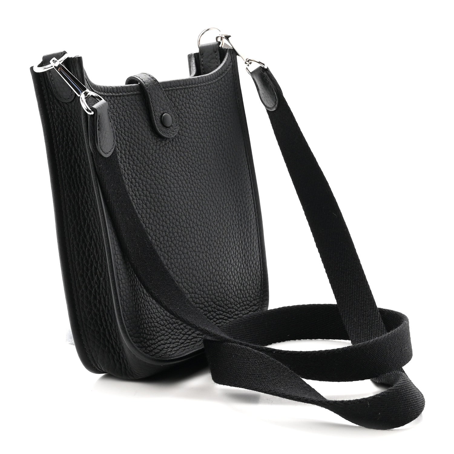 Hermes Taurillon Clemence Evelyne TPM Black 1922355 – FASHIONPHILE