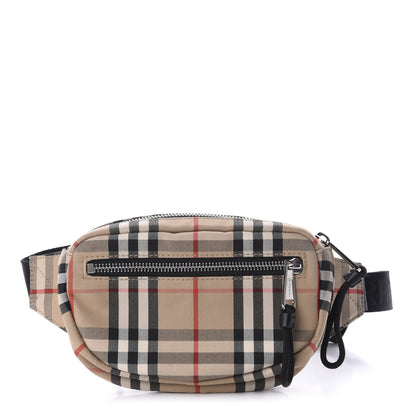 Burberry Nylon Vintage Check Small Cannon Bum Bag Archive Beige 1 of 8