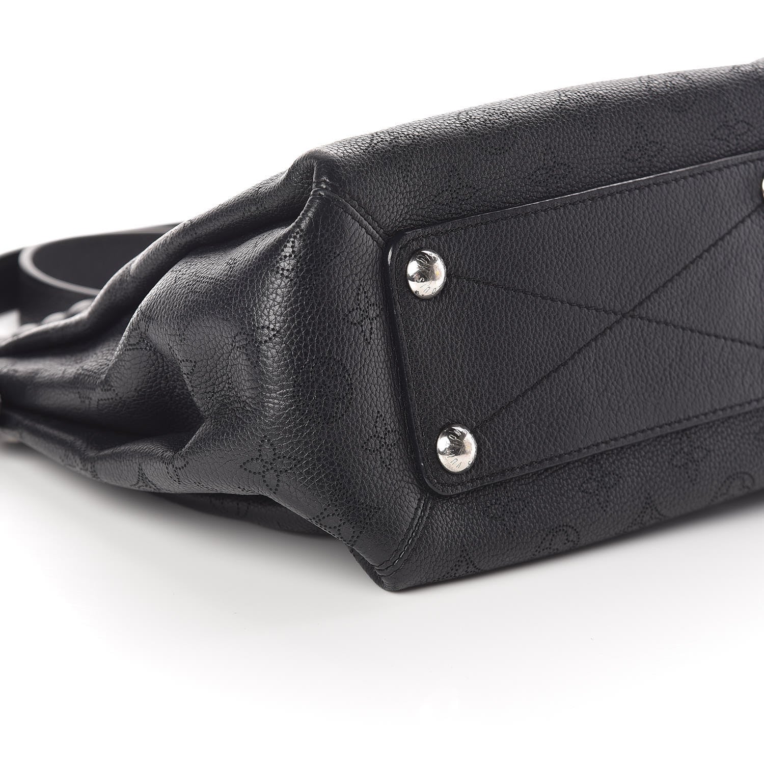 Louis Vuitton Mahina Babylone Chain BB Black 8 of 9