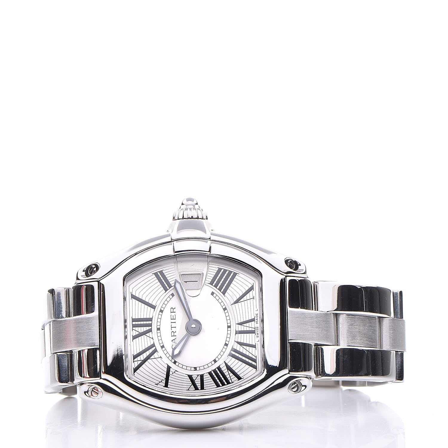 Cartier Stainless Steel 31mm Roadster Quartz Watch 3 of 9
