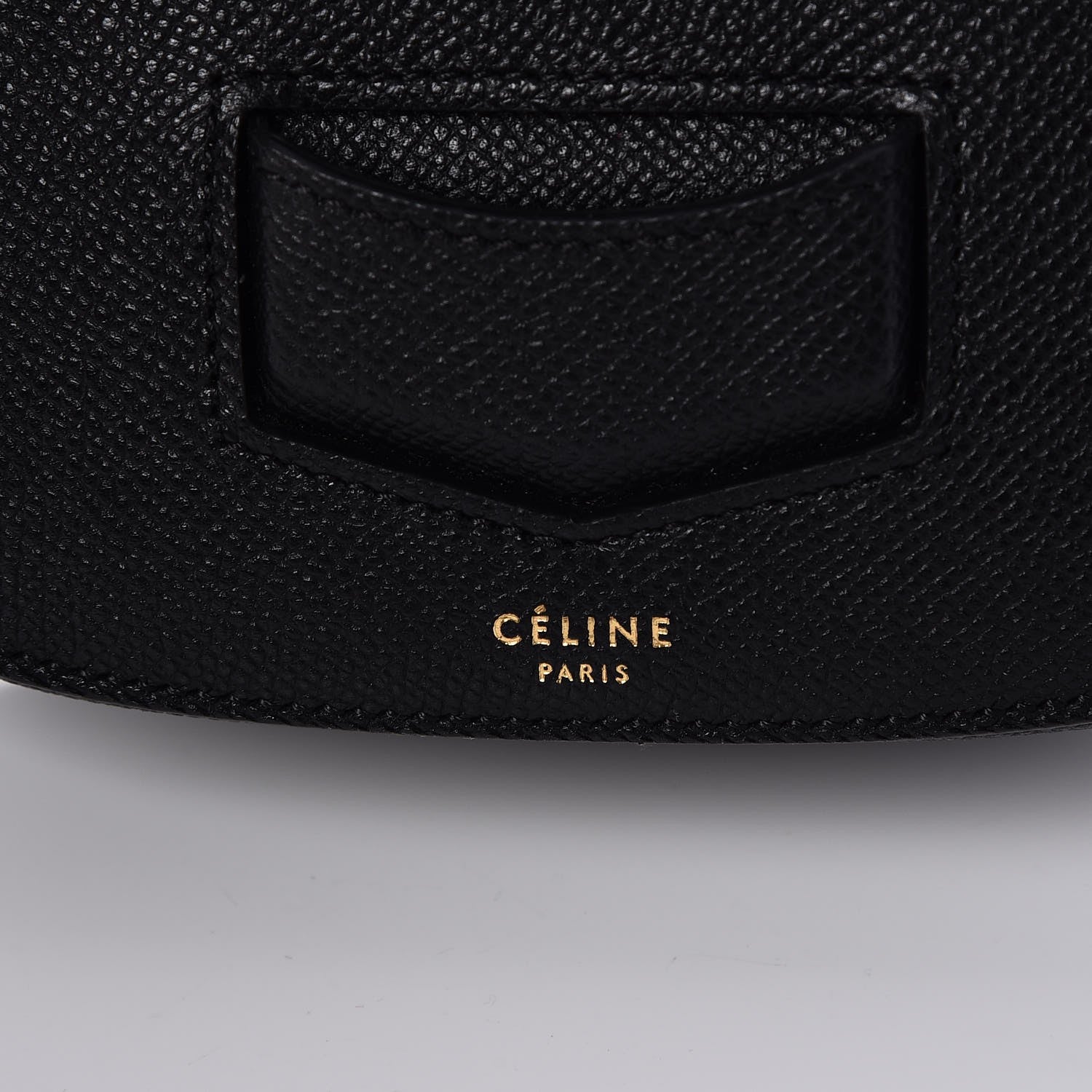 Celine Grained Calfskin Small Trotteur Black 7 of 7