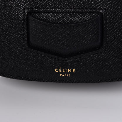 Celine Grained Calfskin Small Trotteur Black 7 of 7