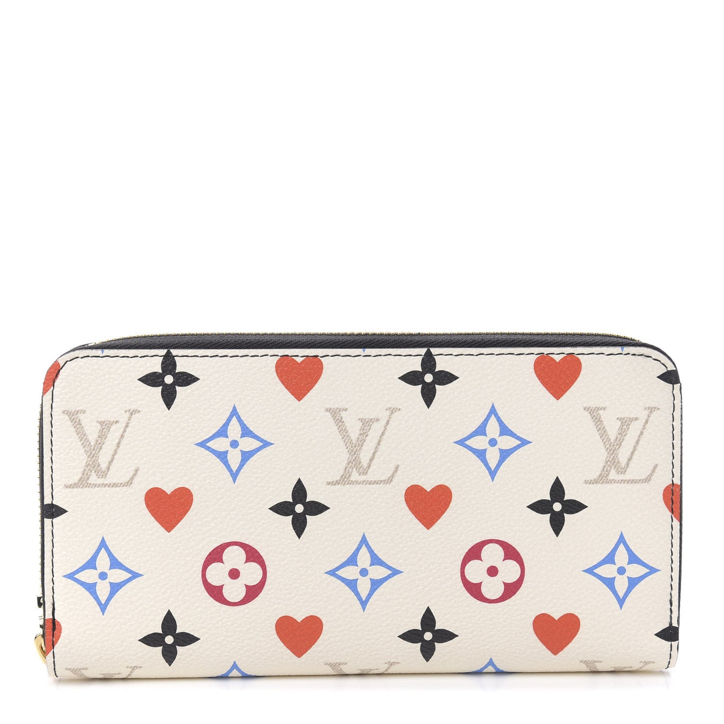 Game On Zippy Wallet White