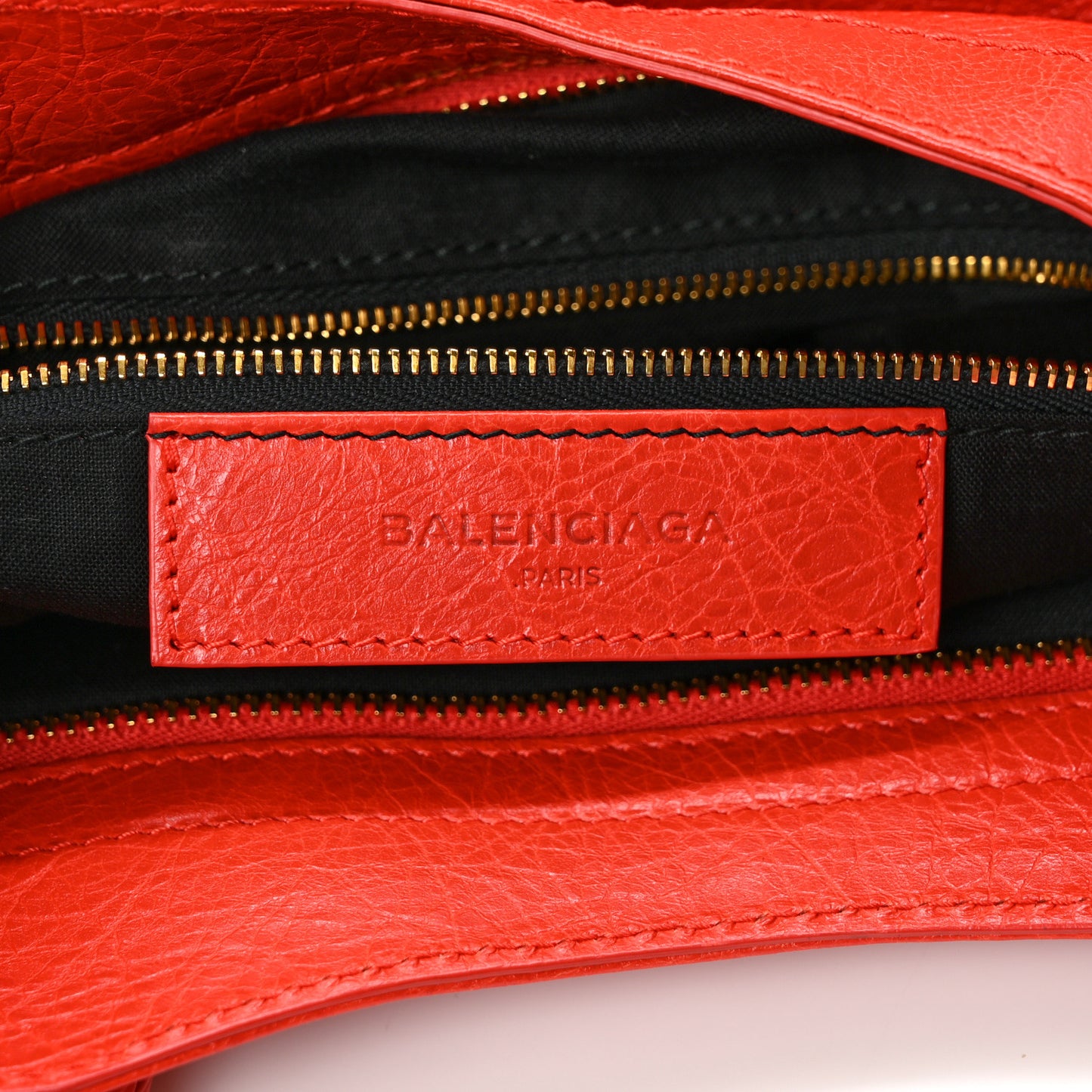 Agneau Giant 12 Gold Hardware Velo Rouge Cardinal