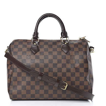 Louis Vuitton Damier Ebene Speedy Bandouliere 30 1 of 11