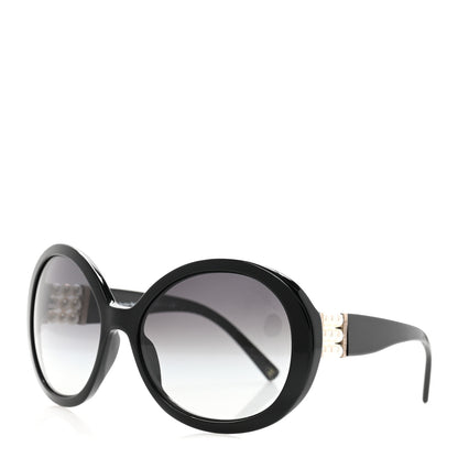 Chanel Acetate Perle Pearl Sunglasses 5159-H Black 1 of 7