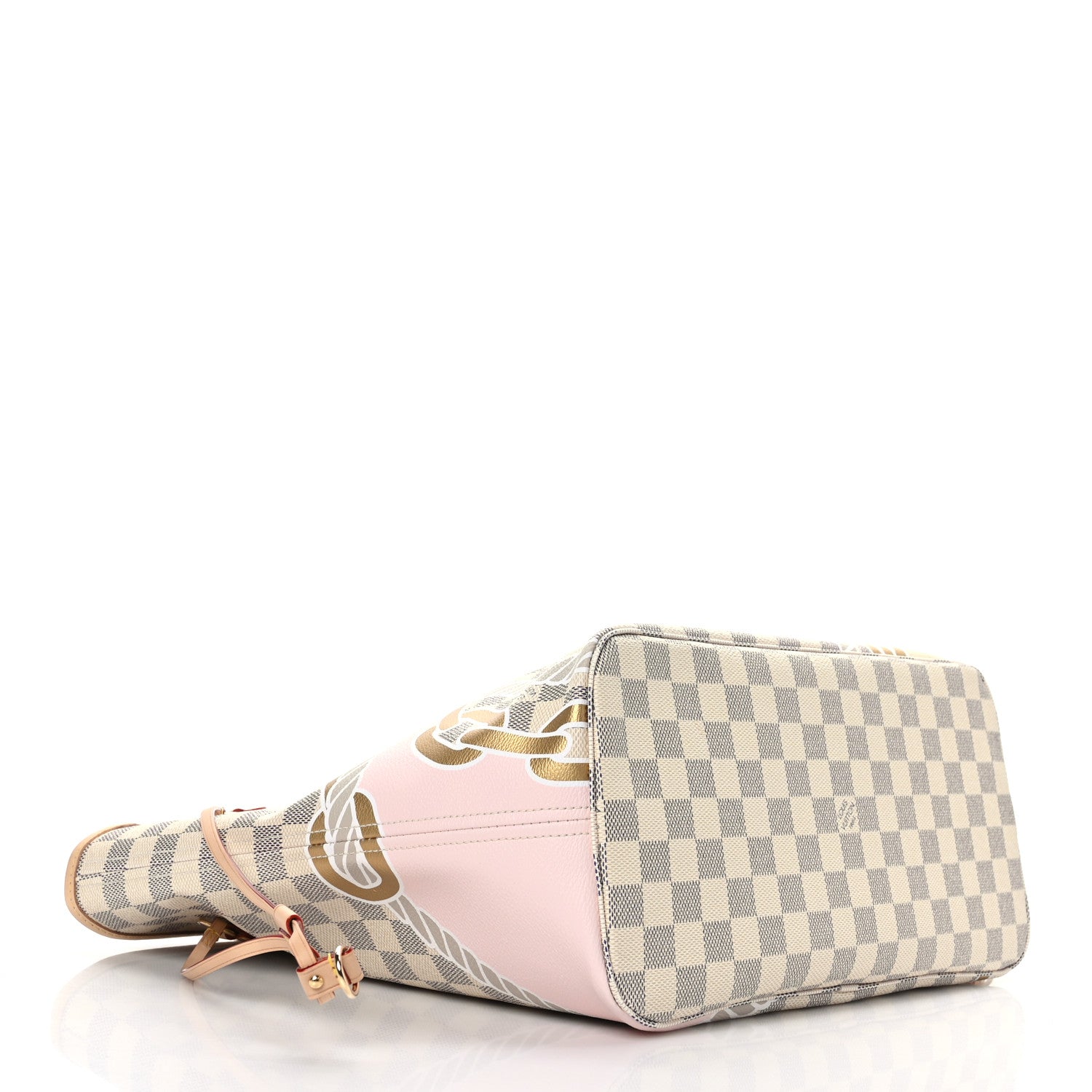 Louis Vuitton Damier Azur Nautical Neverfull MM 4 of 8