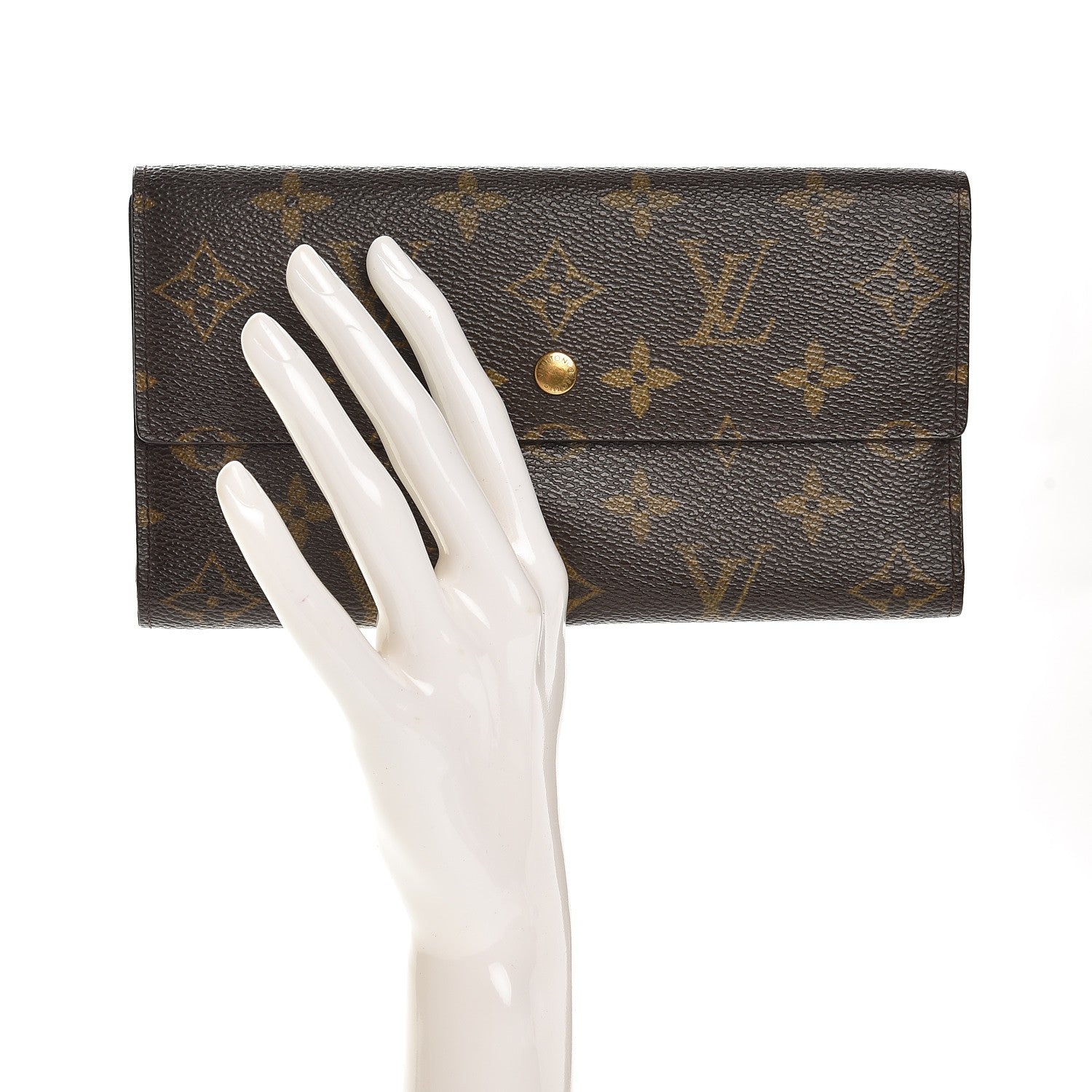 Louis Vuitton Monogram Porte Tresor International Wallet 2 of 7