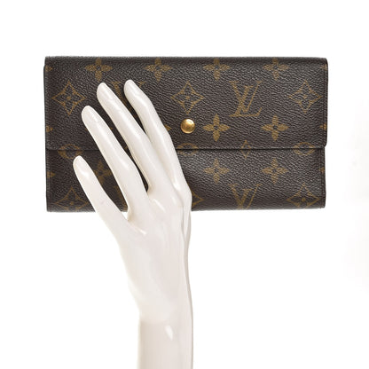 Louis Vuitton Monogram Porte Tresor International Wallet 2 of 7