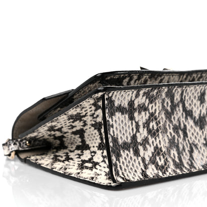 Jimmy Choo Elaphe Snakeskin Printed Madeline Crossbody Bag Roccia 7 of 9