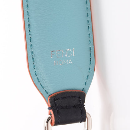 Fendi Calfskin Studded Strap You Navy Multicolor 6 of 8