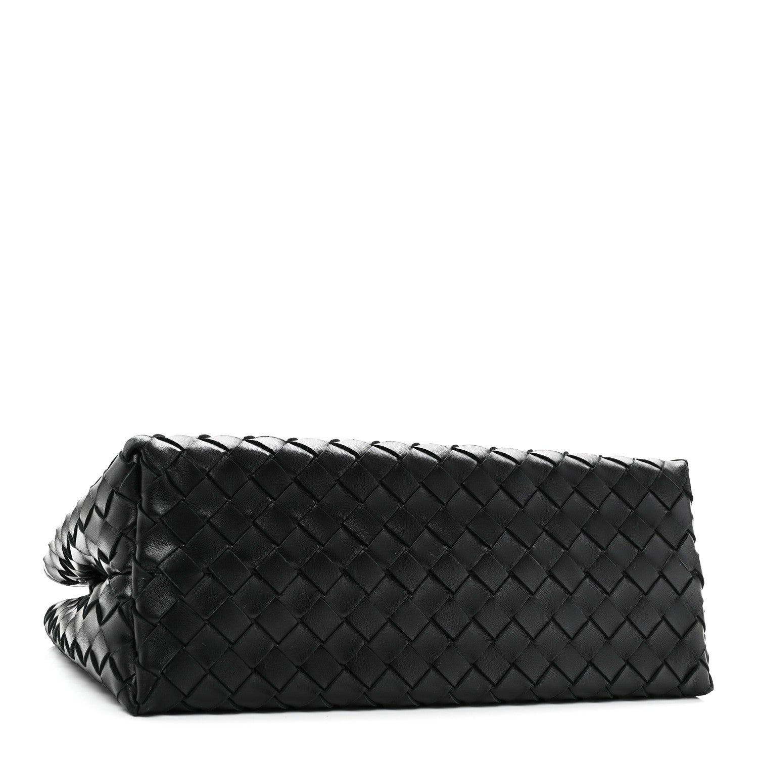 Bottega Veneta Nappa Intrecciato Small East West Andiamo Shoulder Bag Black 4 of 9