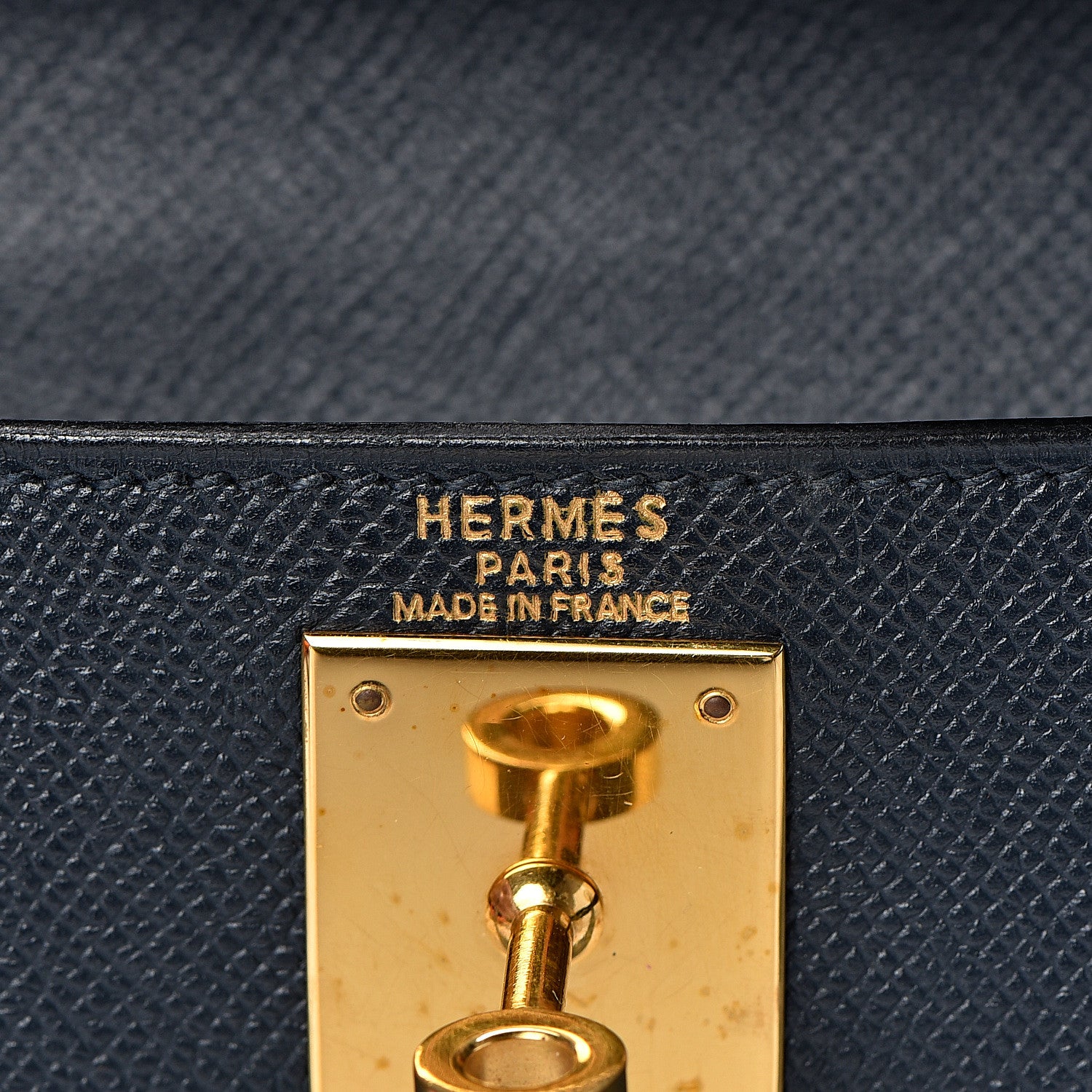 Hermes Courchevel Retourne Kelly 28 Bleu Marine 18 of 48