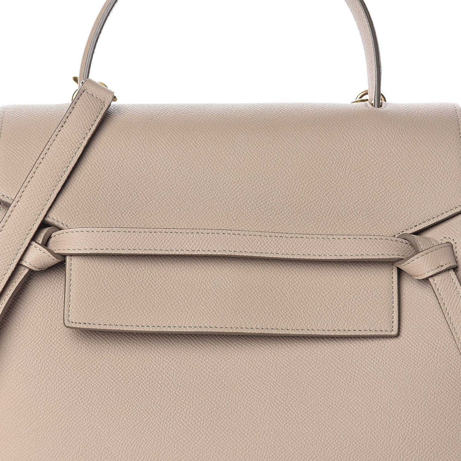 Celine Grained Calfskin Mini Belt Bag Light Taupe 7 of 9