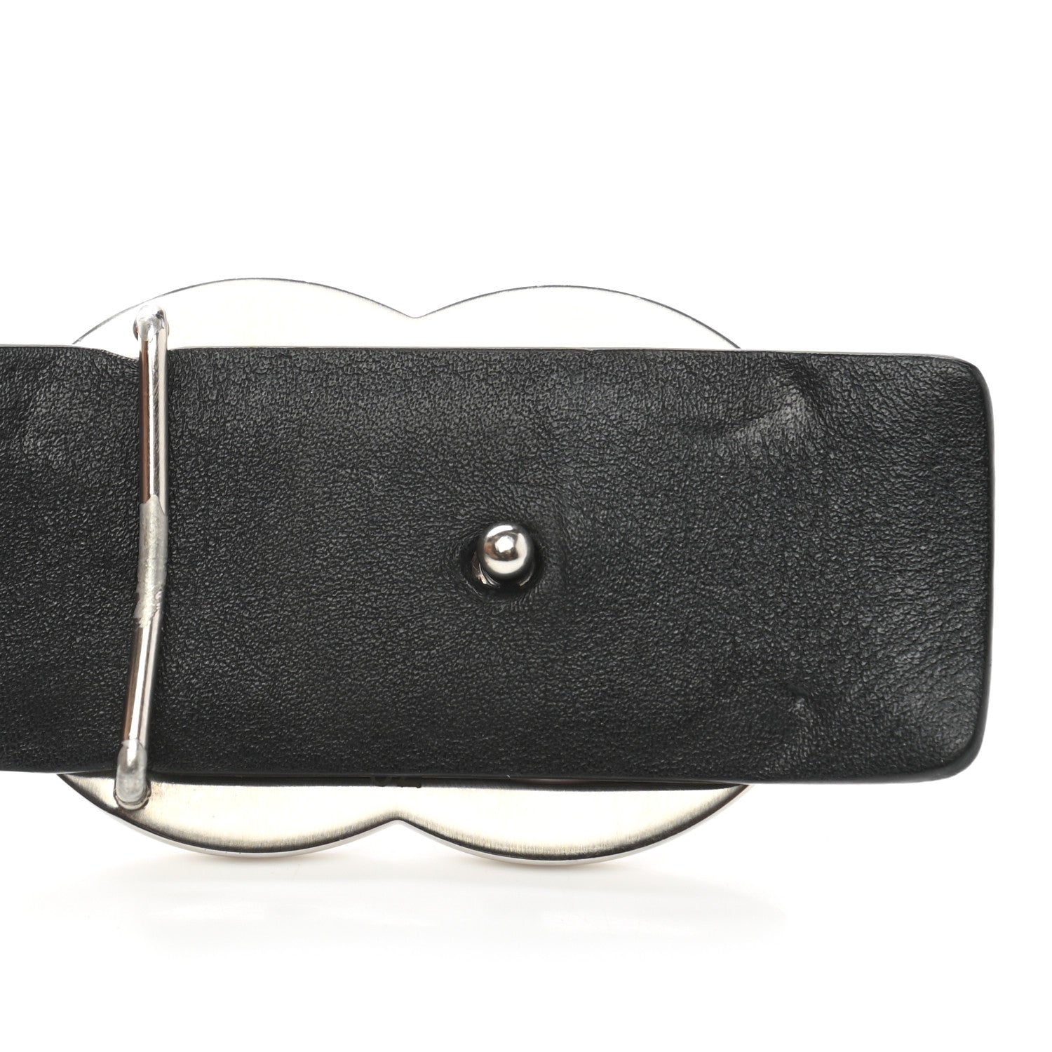 Chanel Calfskin CC Reversible Belt 70 Black Burgundy 7 of 8